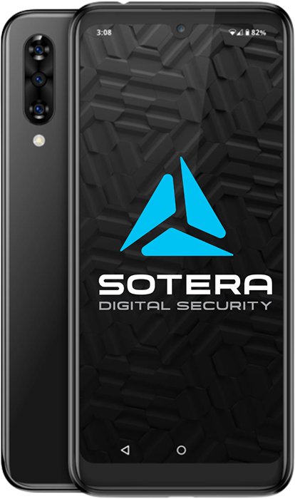 Compara el Sotera SecurePhone con otros teléfonos comerciales.